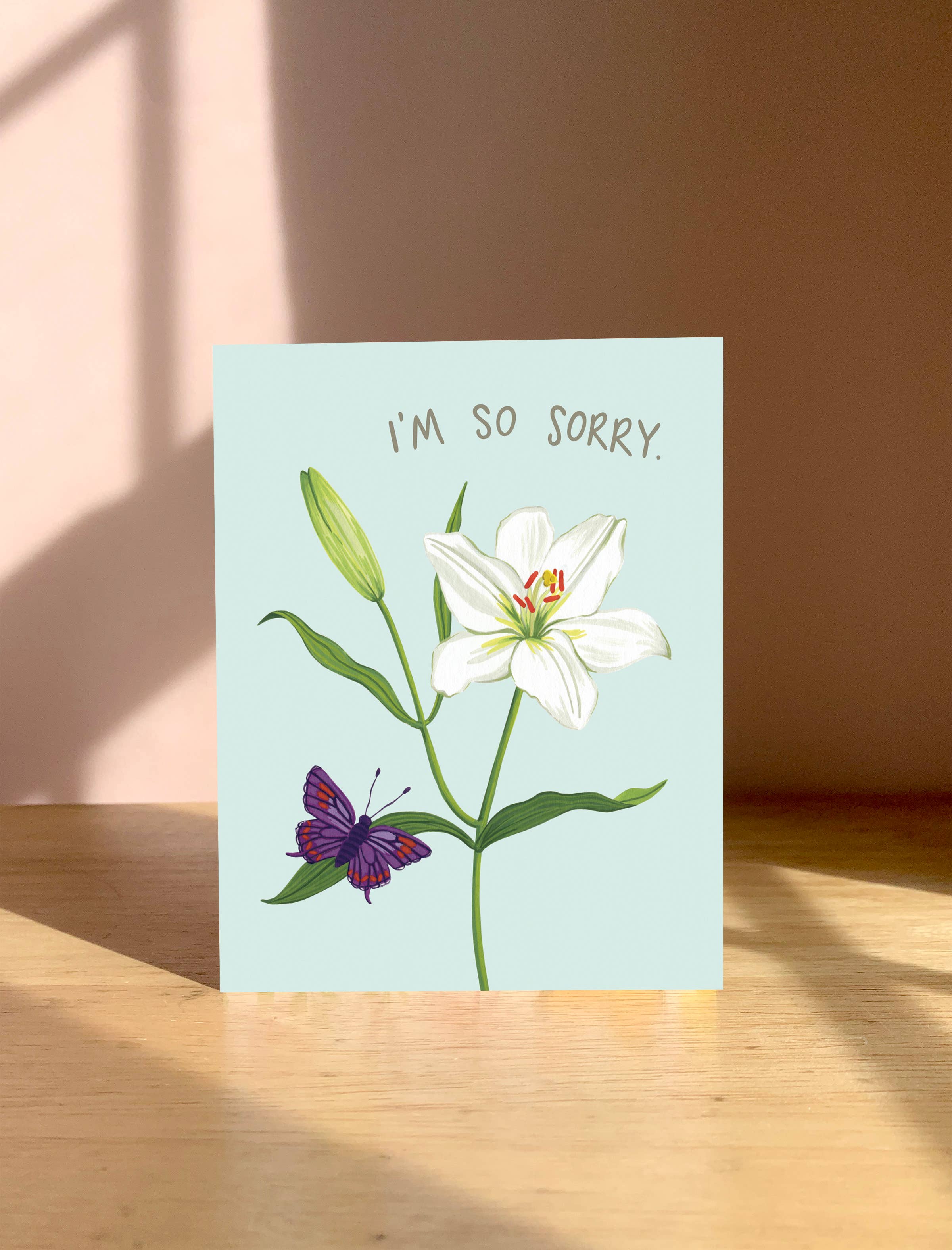 I'm Sorry Sympathy Card