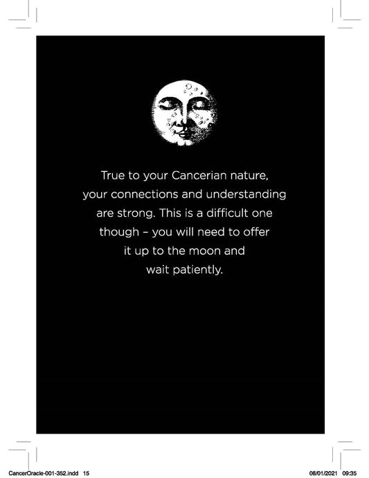 Cancer Oracle: Instant Answers from Your Cosmic Self - Spiral Circle