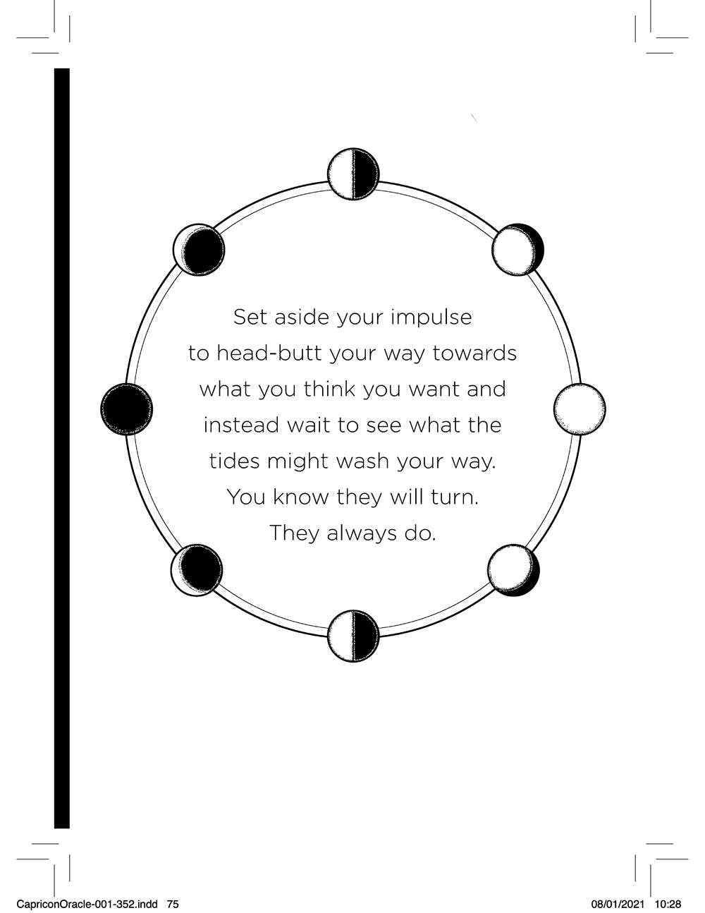 Capricorn Oracle: Instant Answers from Your Cosmic Self - Spiral Circle