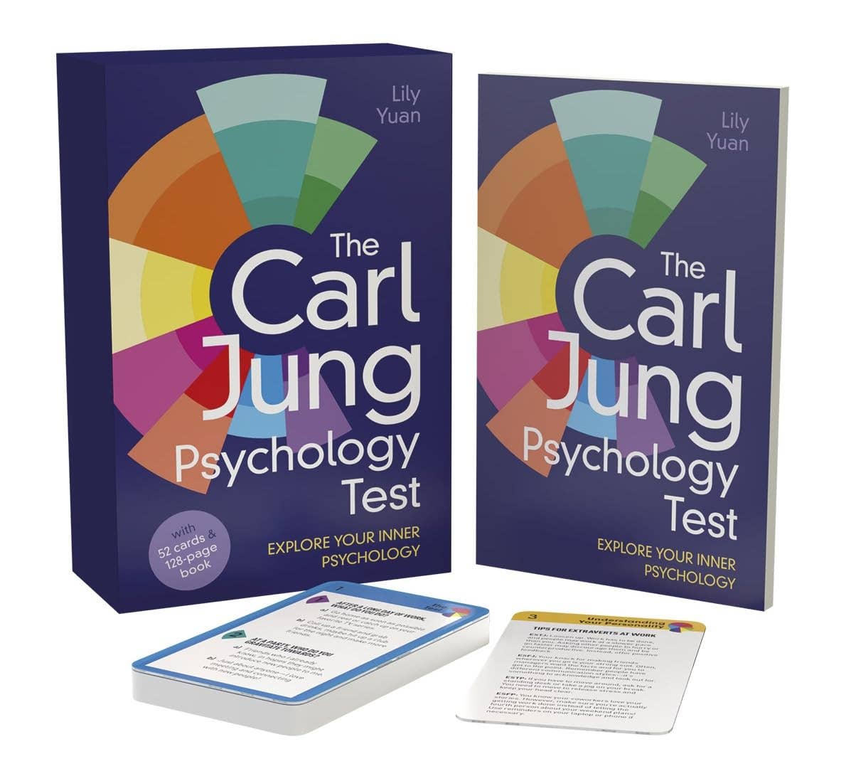 Carl Jung Psychology Test (Book + 50 Cards) - Spiral Circle