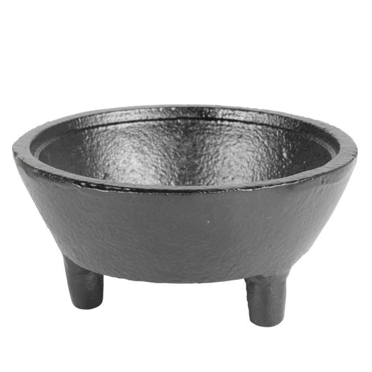Cast Iron Cauldron With Slotted Top - Spiral Circle