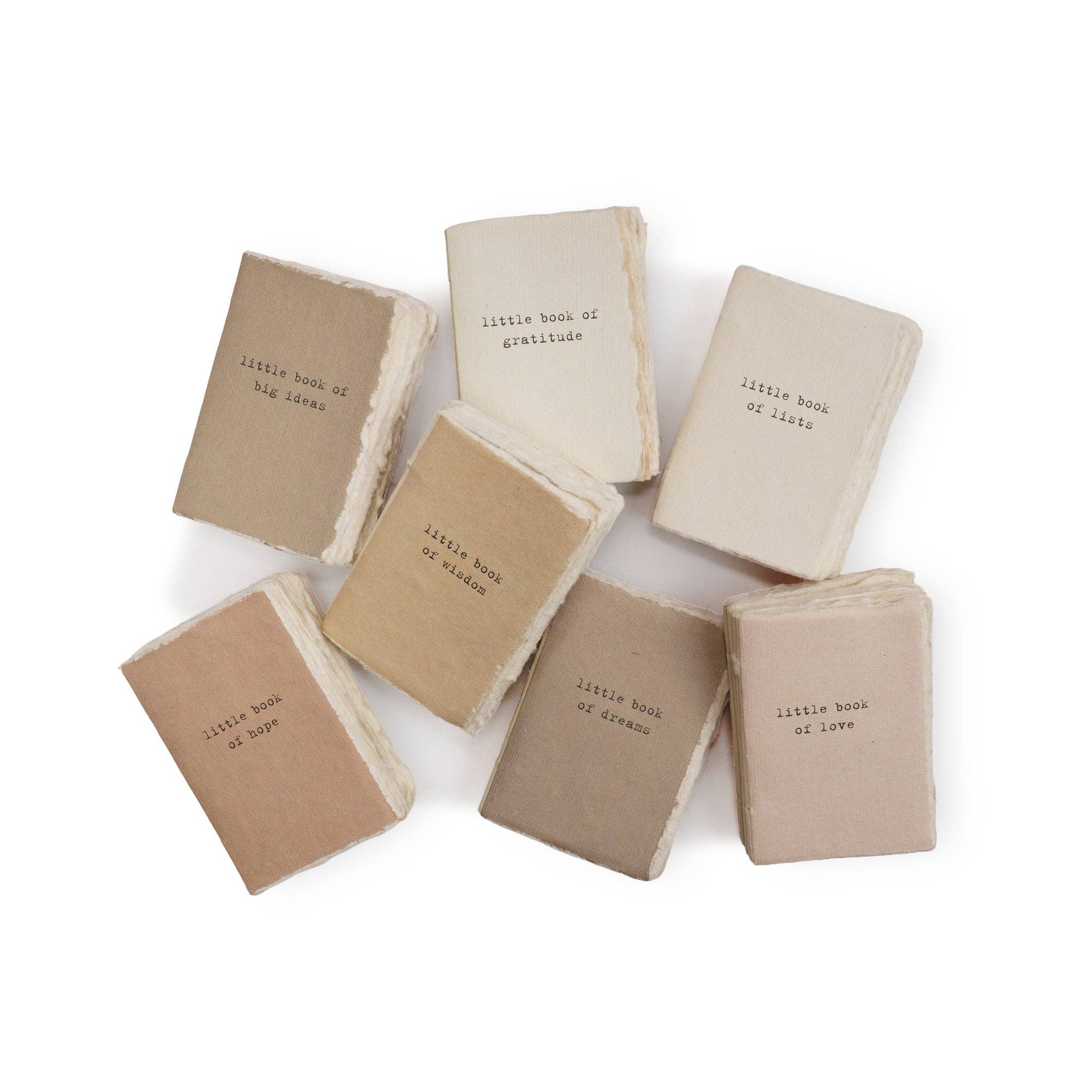 Little Book Of Mini Deckled Edge Notebook