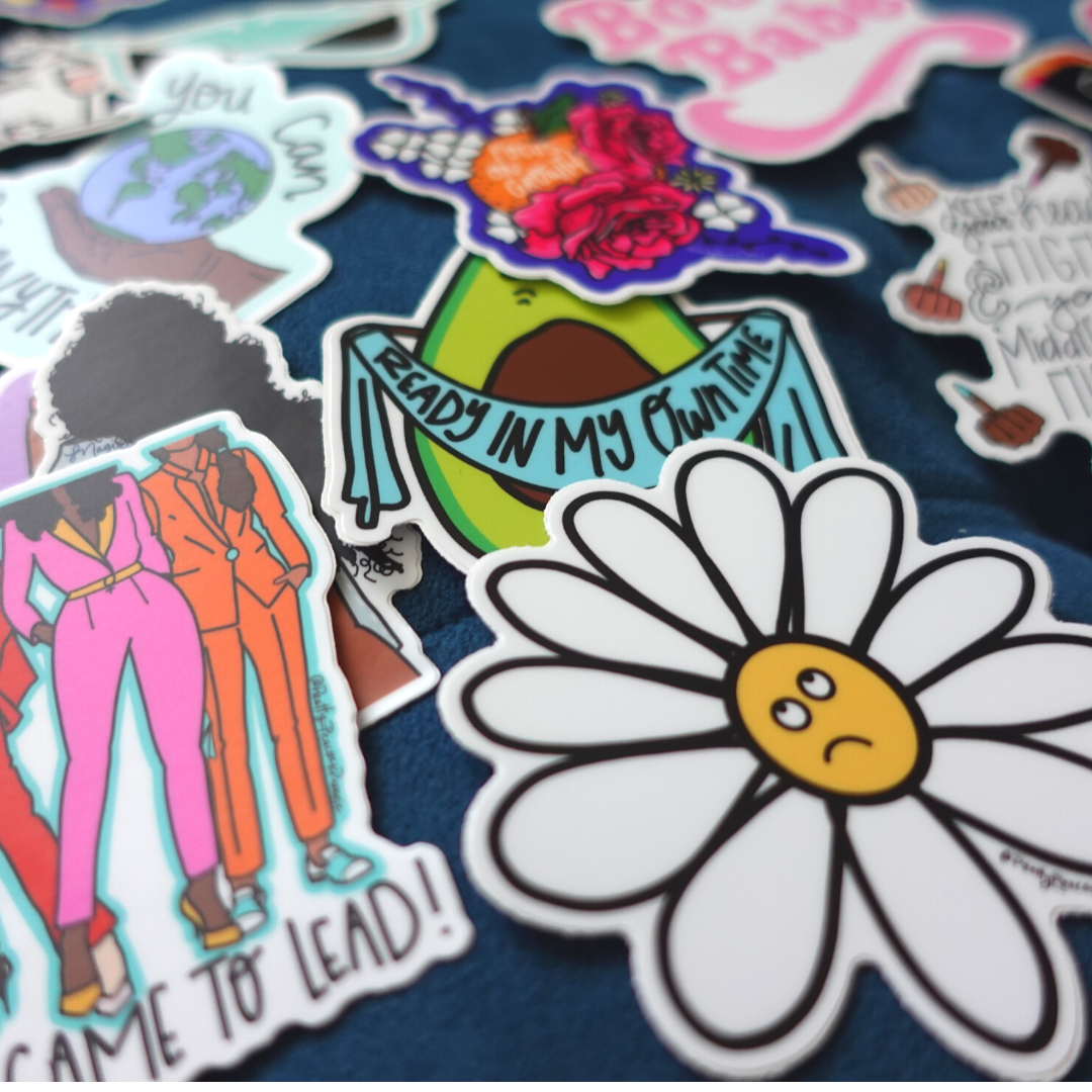 We Came to Lead Sticker