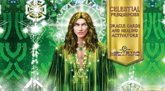 Celestial Frequencies: Oracle Cards and Healing Activators - Spiral Circle