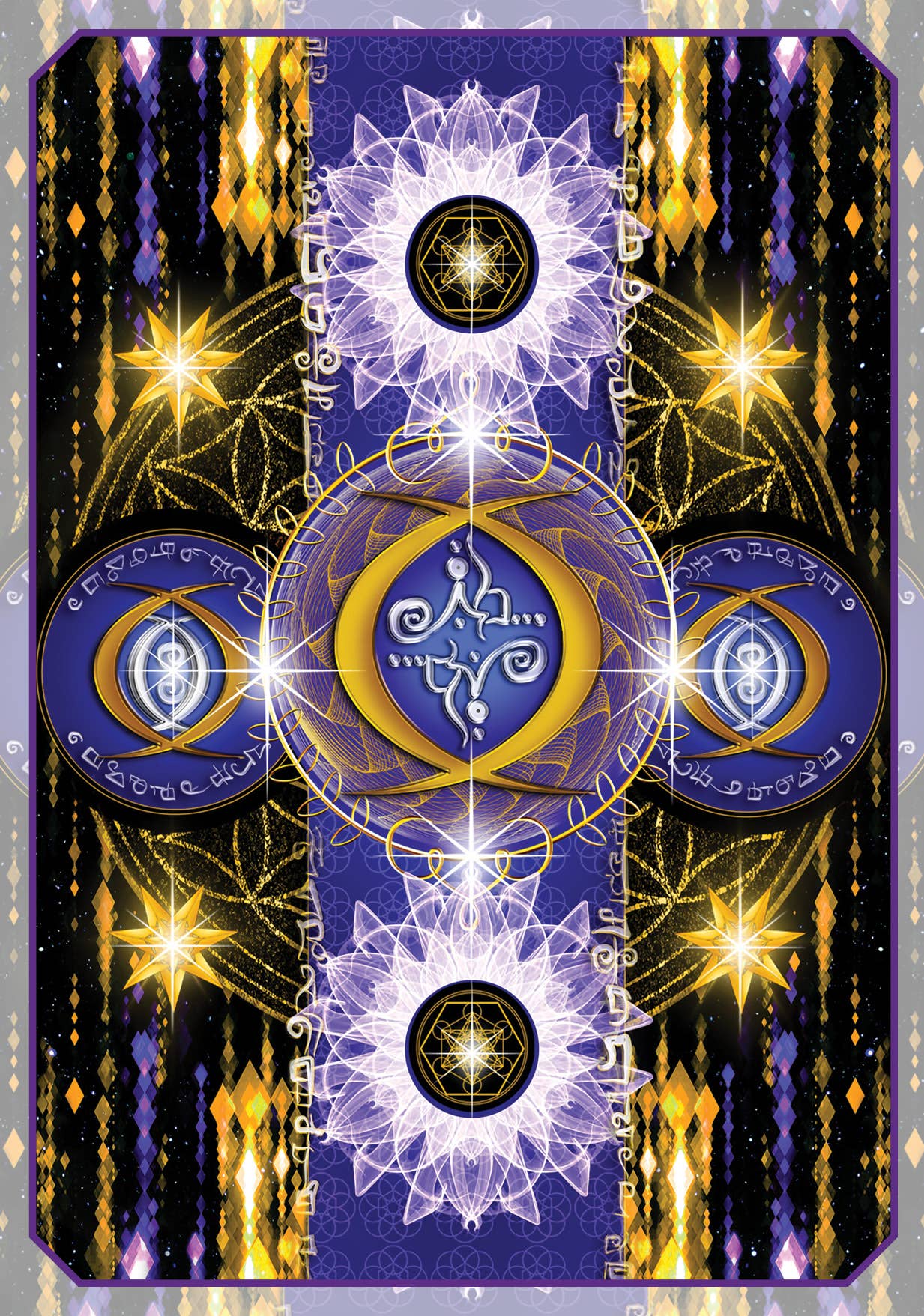 Celestial Frequencies: Oracle Cards and Healing Activators - Spiral Circle