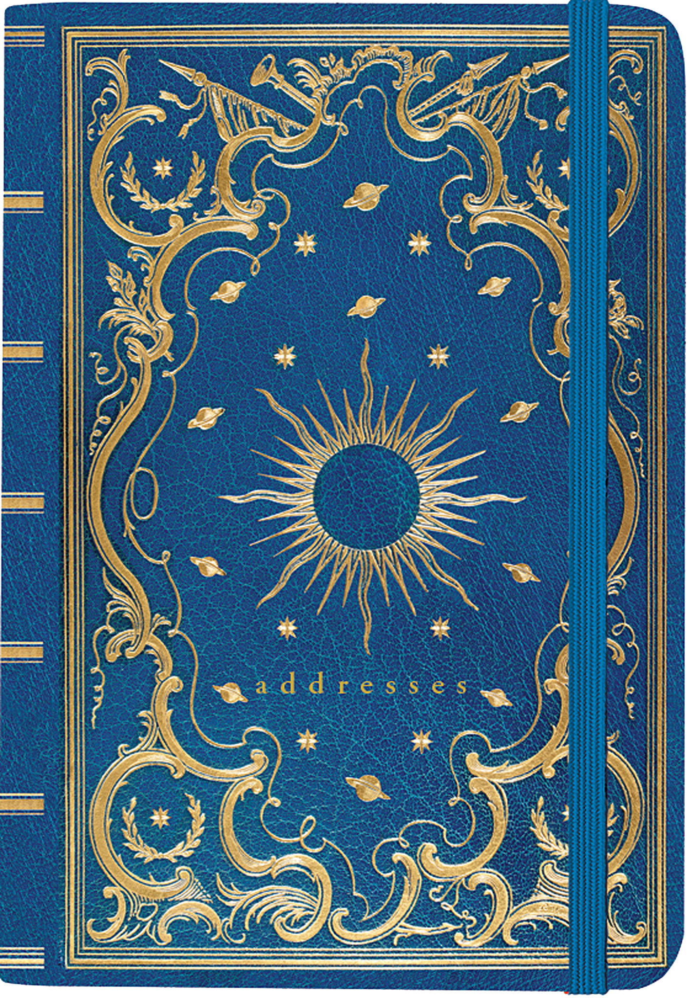 Celestial Small Address Book - Spiral Circle