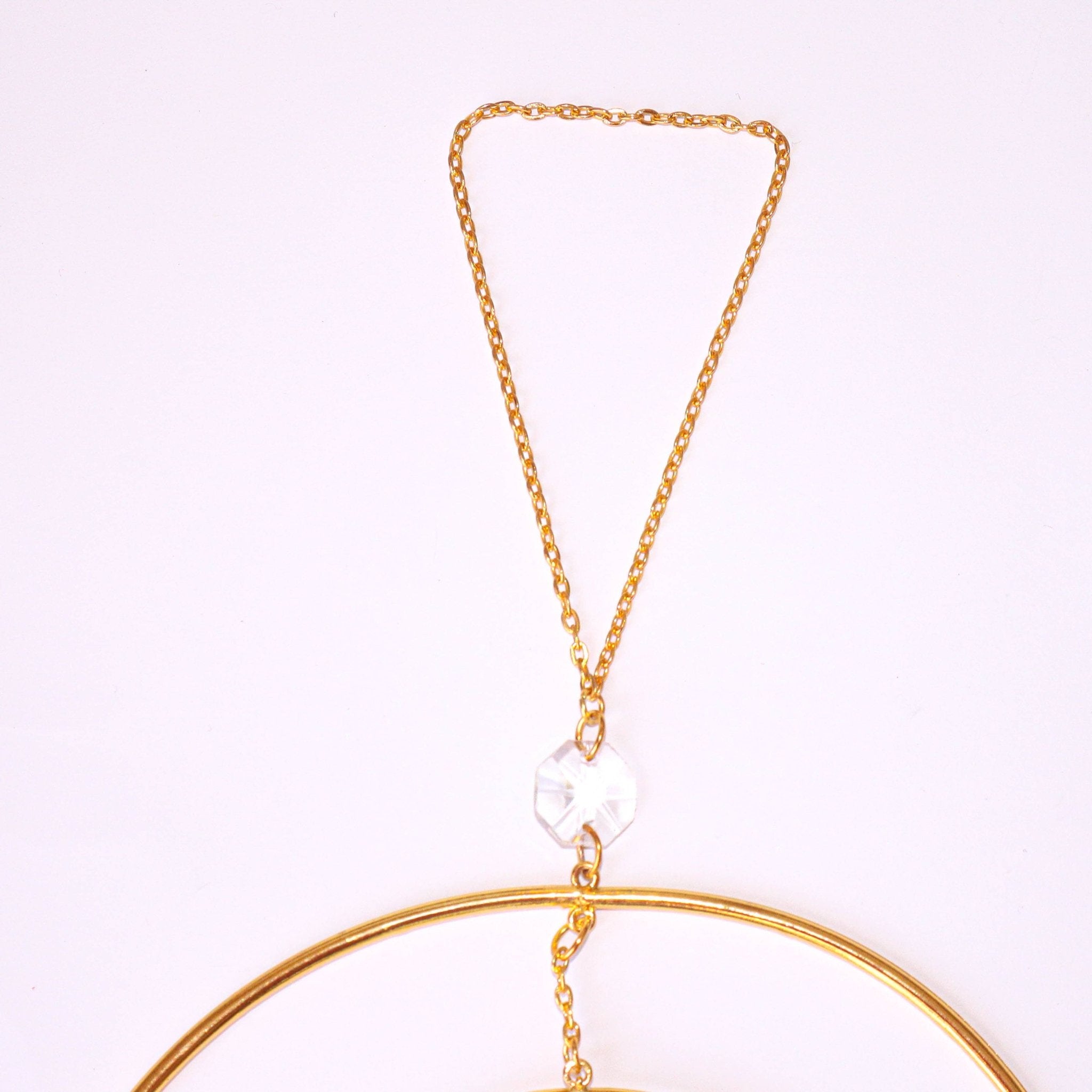 Celestial Suncatcher - Rainbow Maker Window Decor - Gift - Spiral Circle