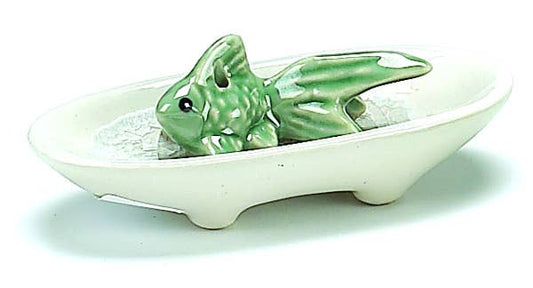 Ceramic Goldfish Ash Ctchr - Spiral Circle