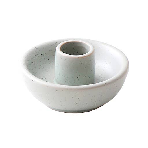Ceramic Palo Santo Burner Bowl - Sage Green - Spiral Circle