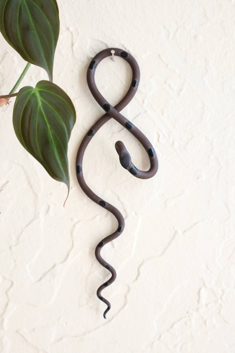 Ceramic Snake Ornament - Spiral Circle