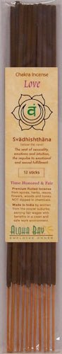 Chakra Incense | 12 Sticks - Spiral Circle