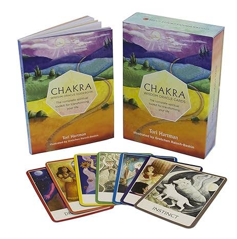 Chakra Wisdom Oracle Cards - Spiral Circle