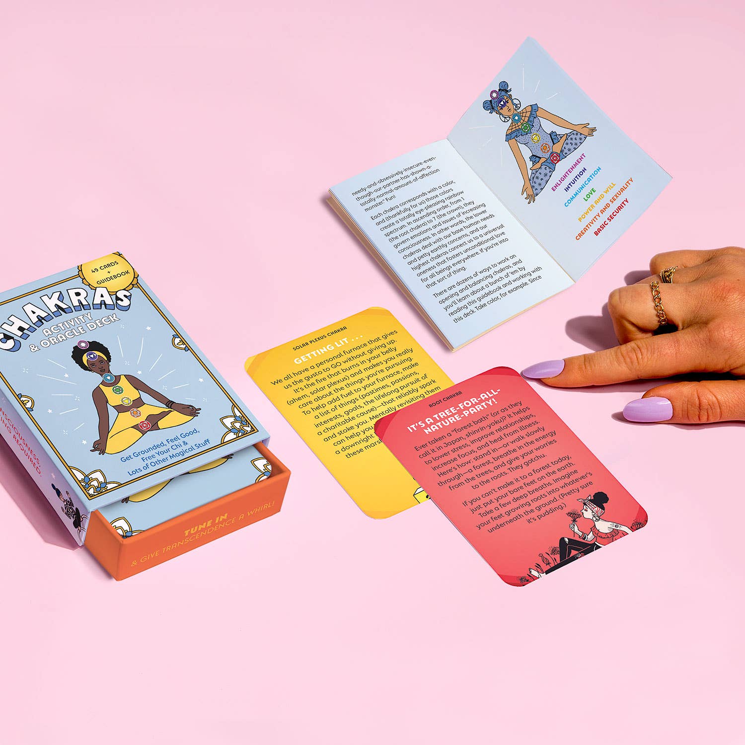 Chakras Deck - Spiral Circle