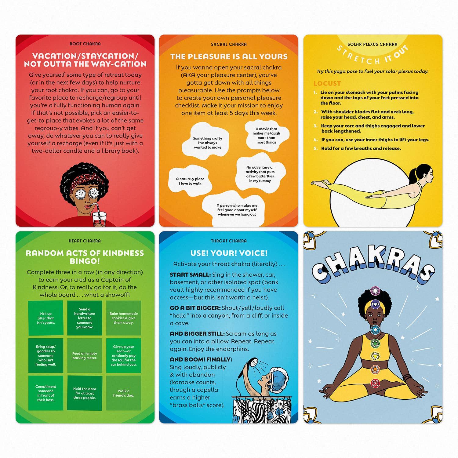 Chakras Deck - Spiral Circle