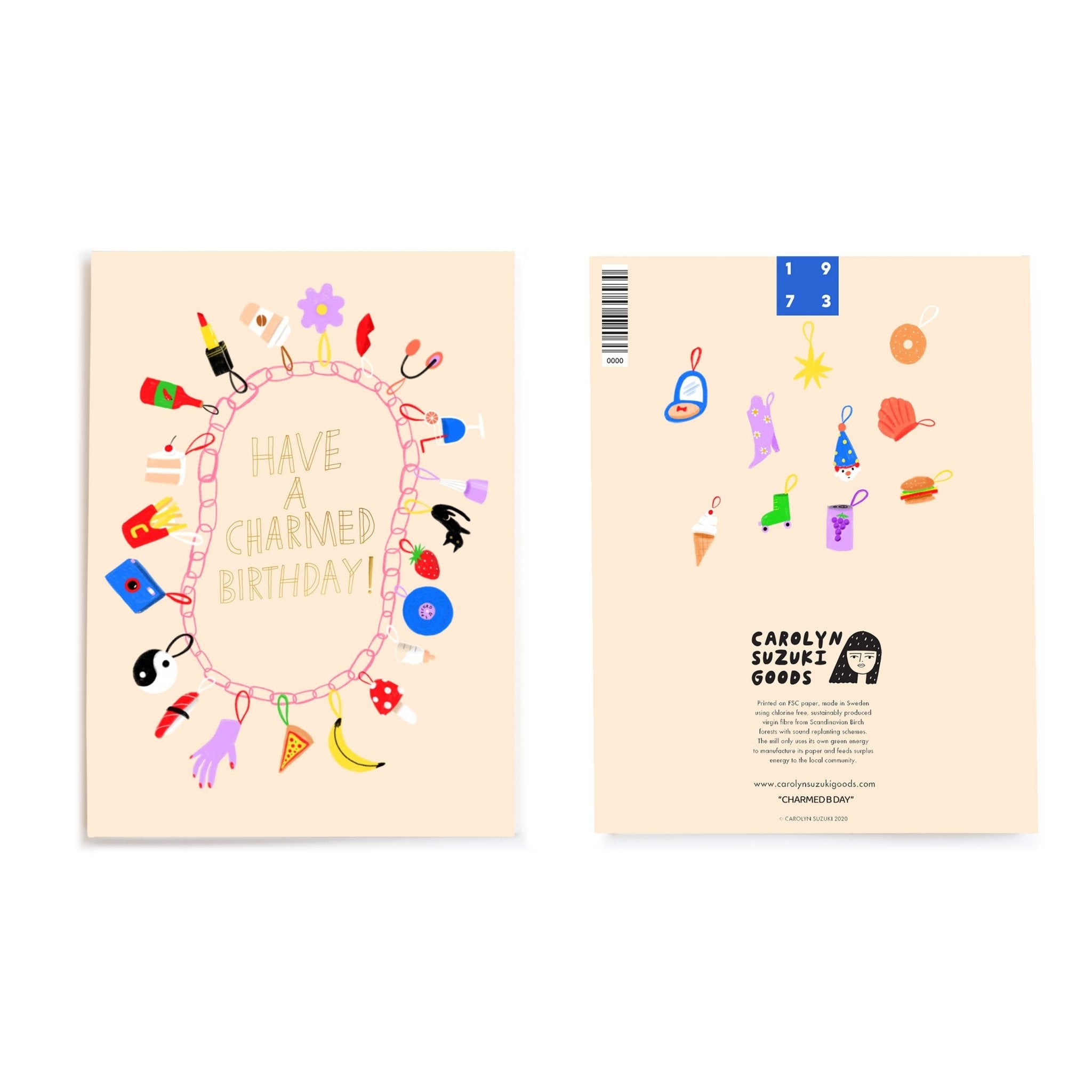 CHARMED BIRTHDAY - Birthday Card - Spiral Circle