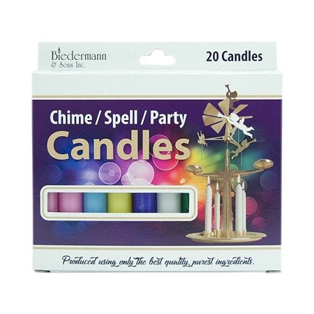 Chime Mini Ritual Spell Candles Assorted | 20 pack - Spiral Circle