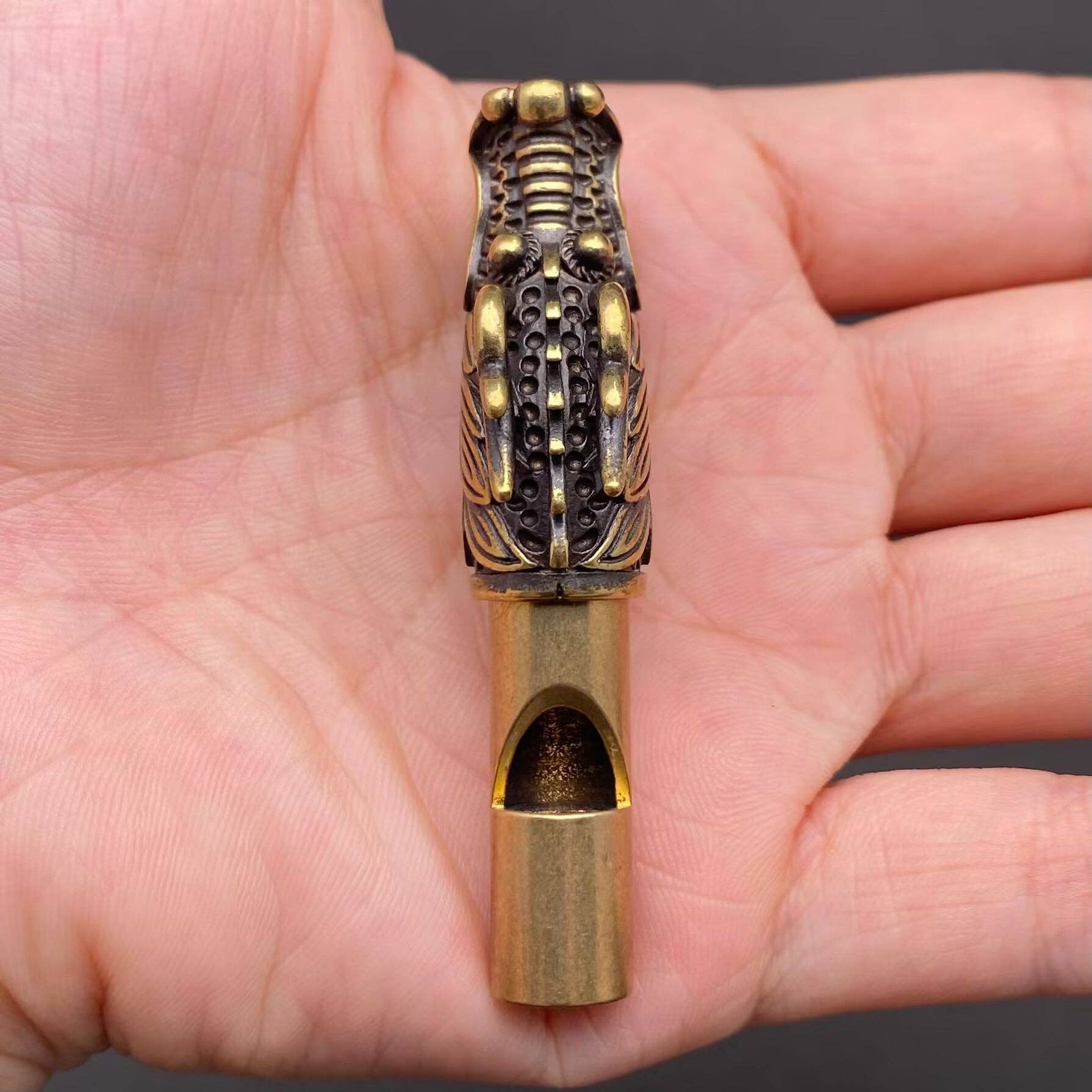 Chinese Dragon Whistle - Spiral Circle