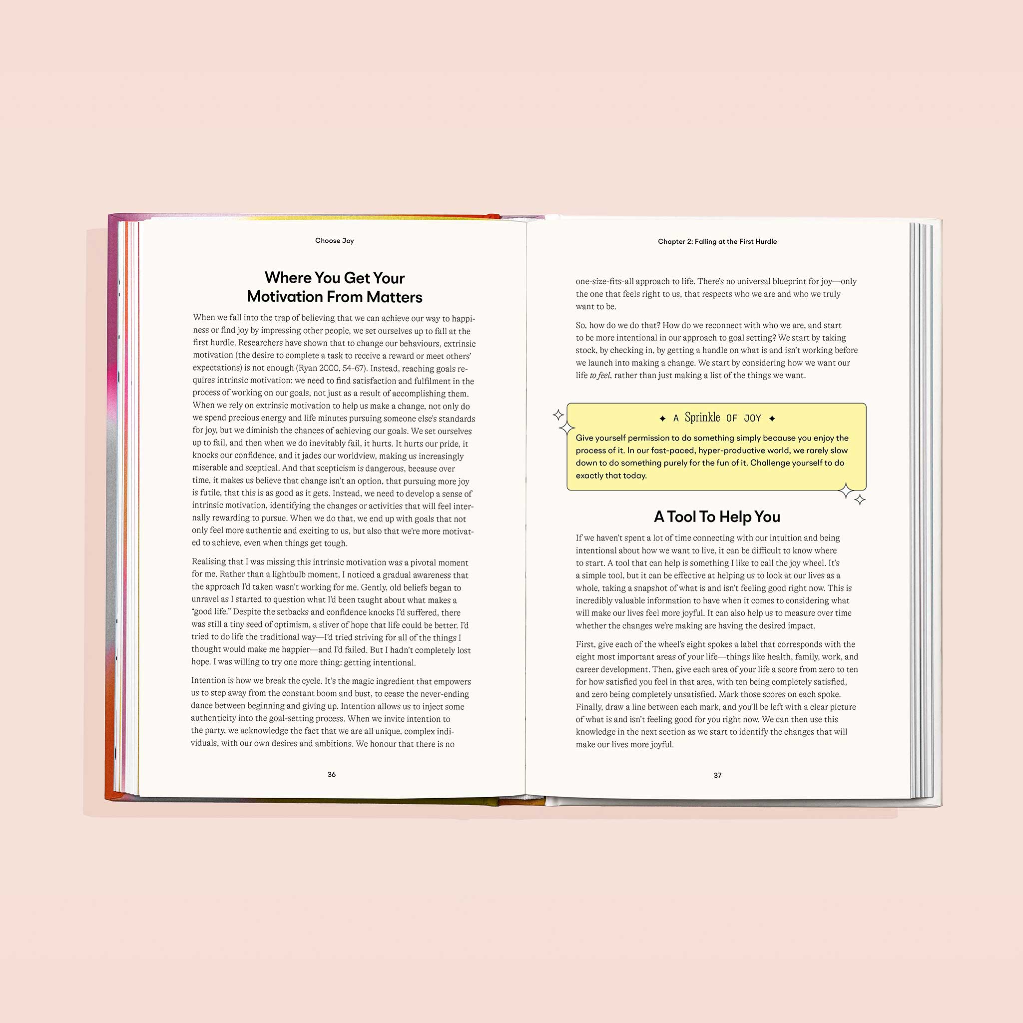 Choose Joy (a self care book for women) - Spiral Circle