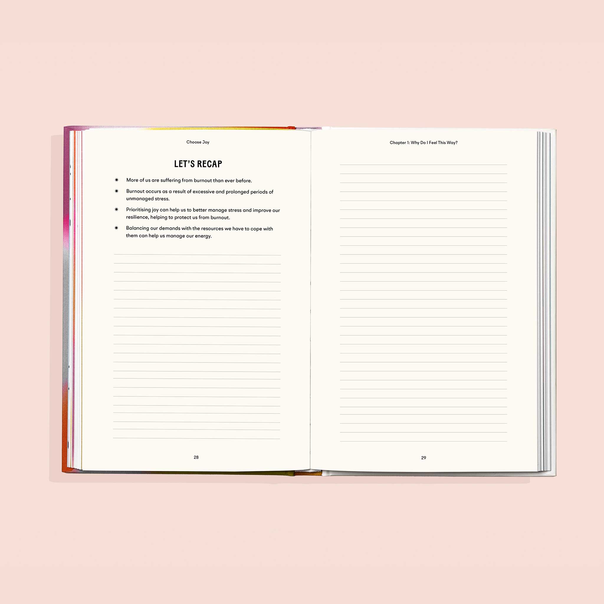 Choose Joy (a self care book for women) - Spiral Circle