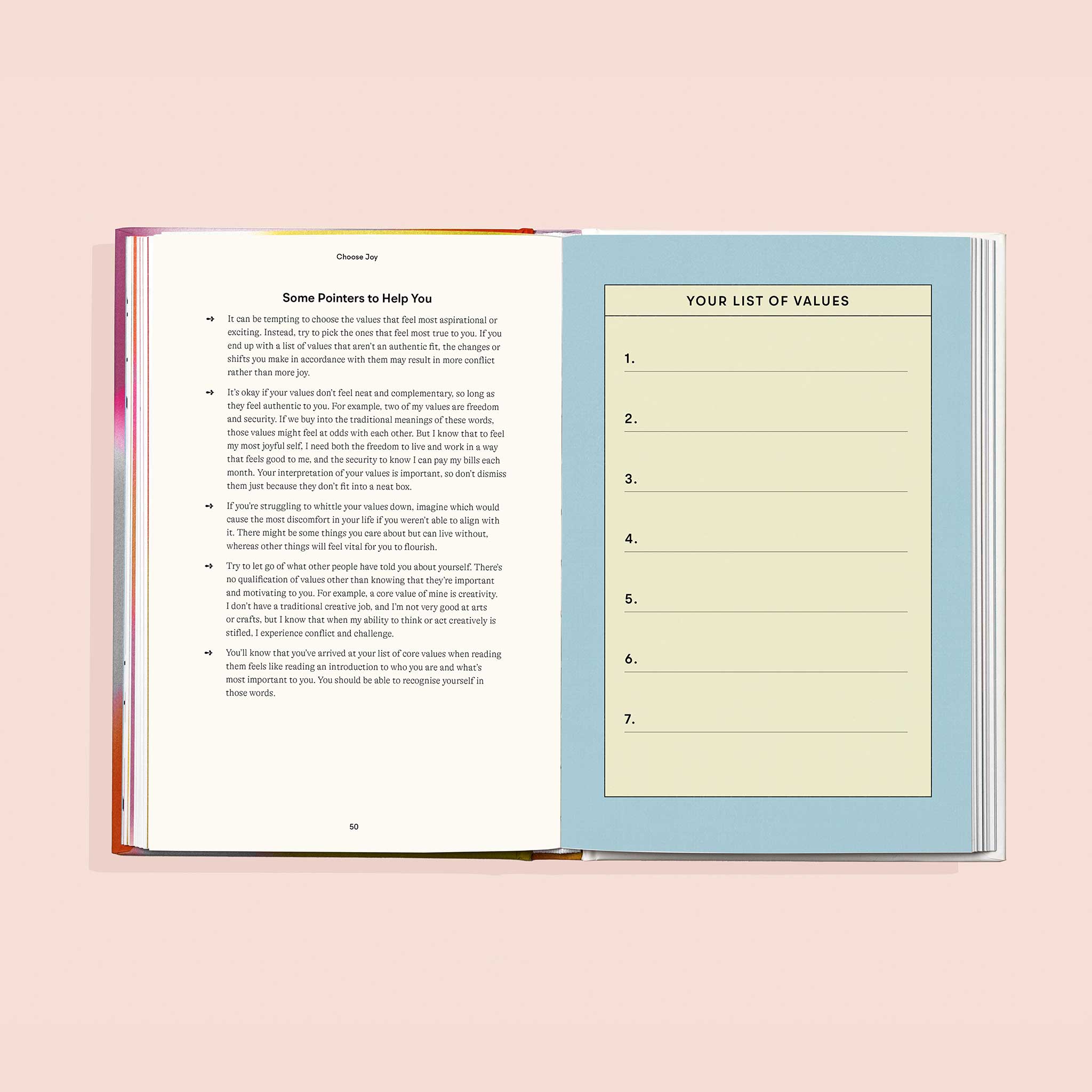 Choose Joy (a self care book for women) - Spiral Circle