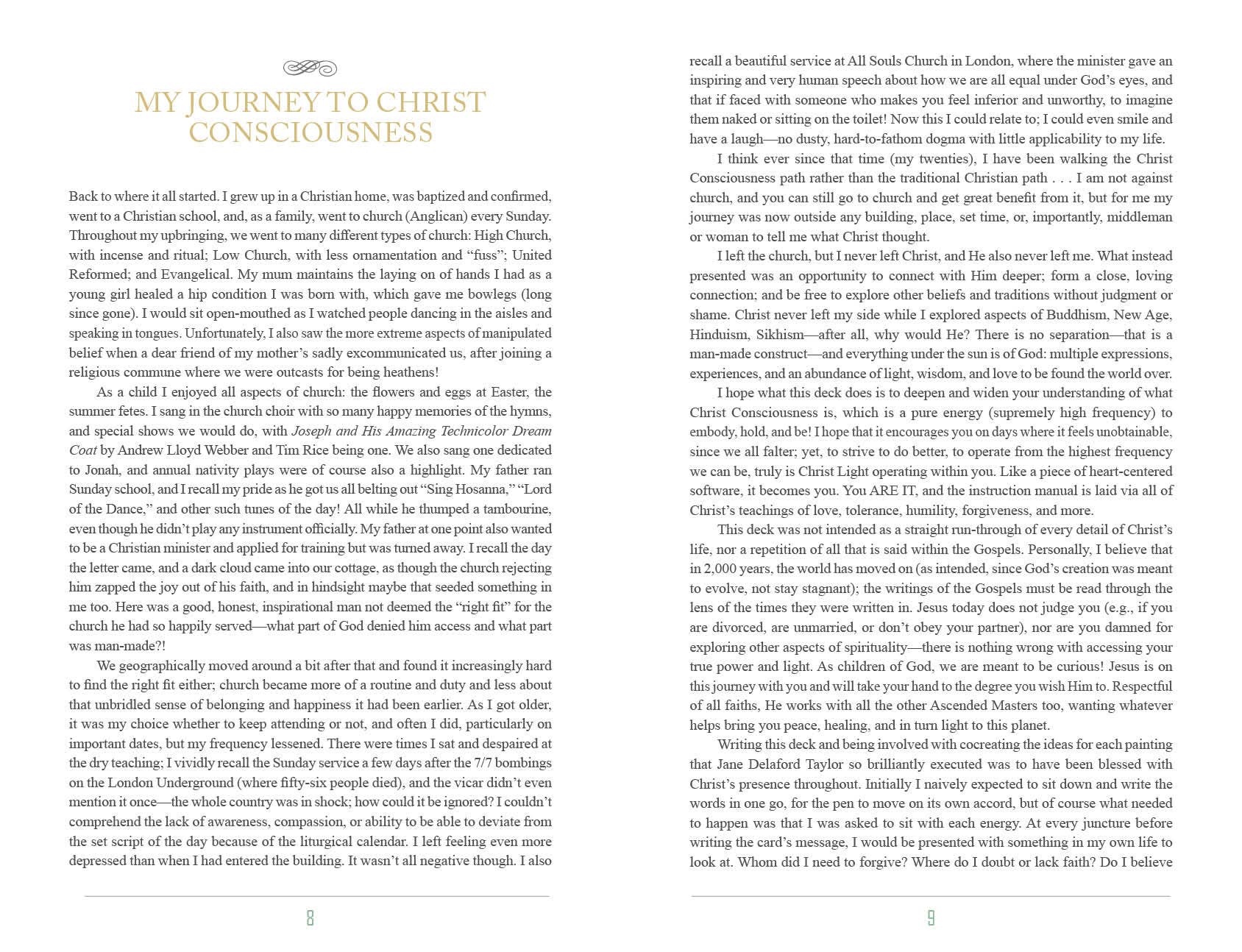 Christ Consciousness Self - Mastery Oracle - Spiral Circle