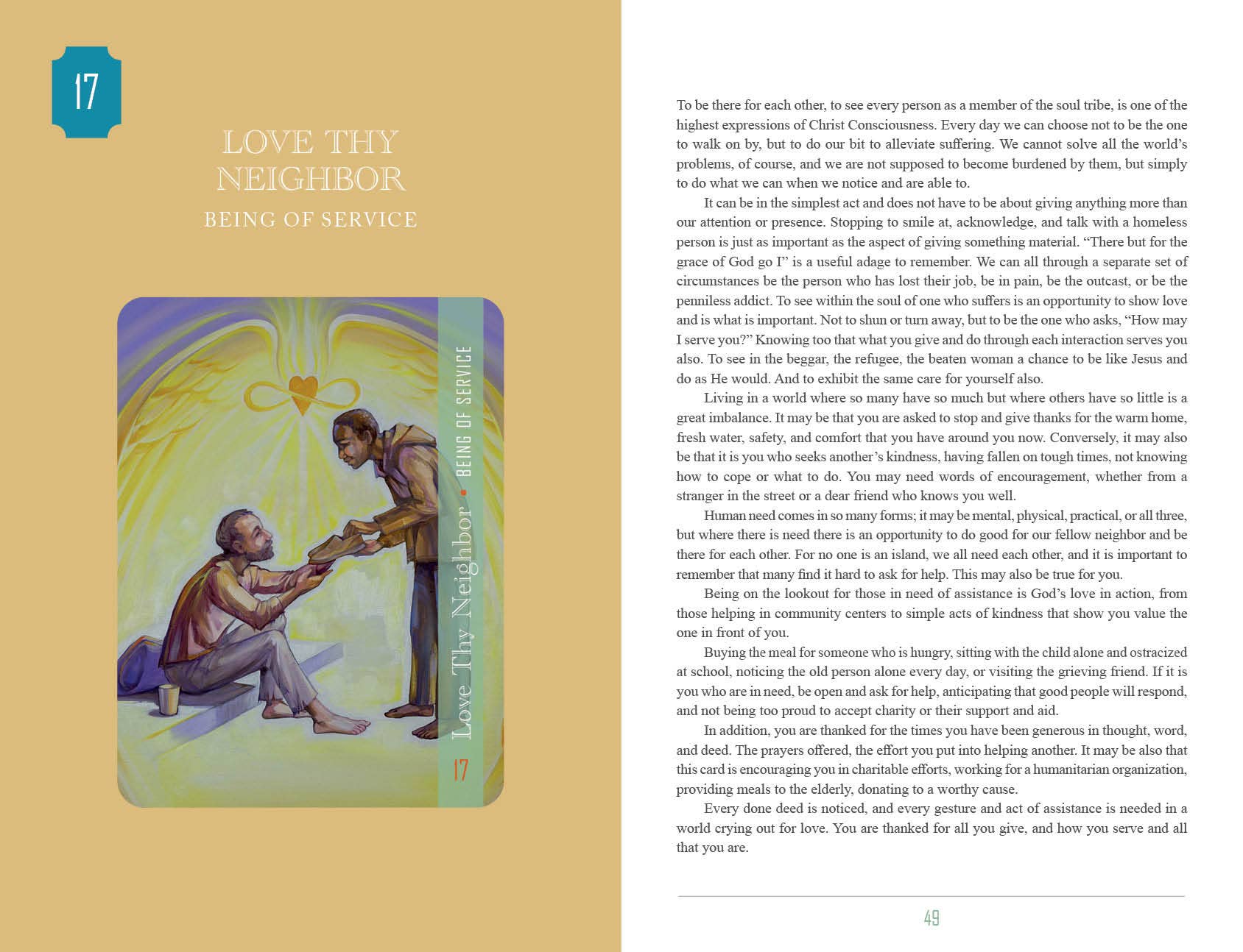 Christ Consciousness Self - Mastery Oracle - Spiral Circle