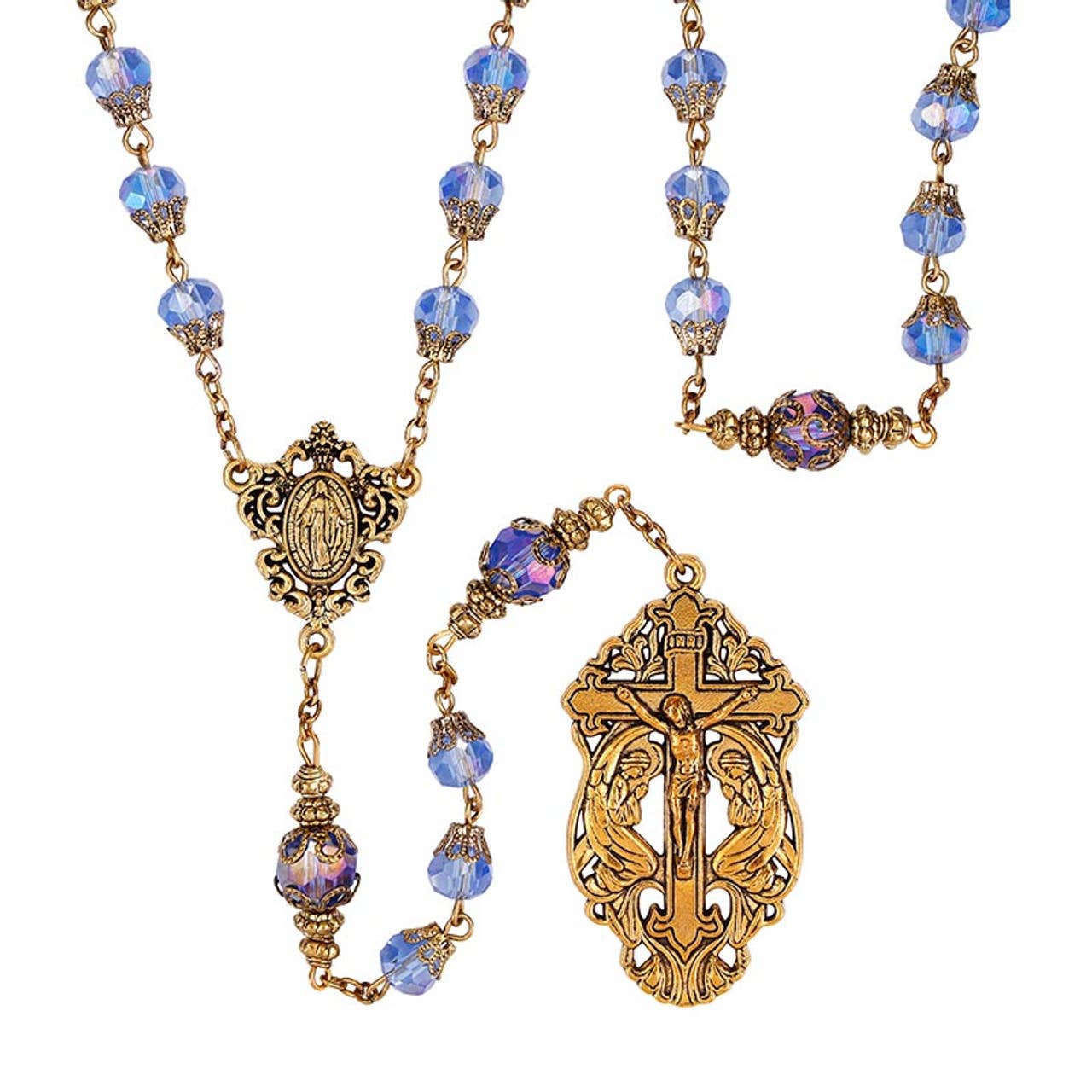 Cielo Mary of Angels Rosary - Spiral Circle