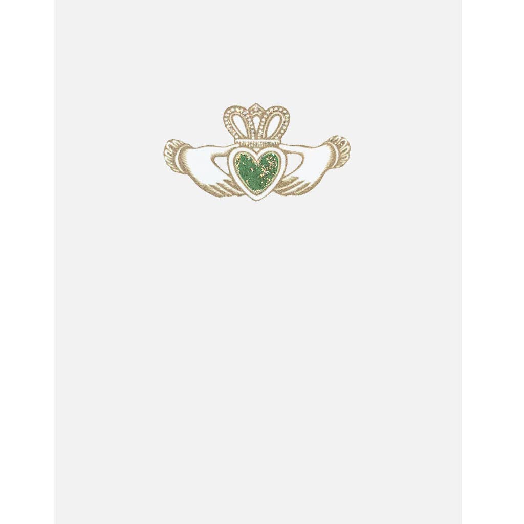 Claddagh Card - Spiral Circle
