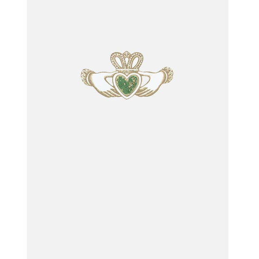 Claddagh Card - Spiral Circle