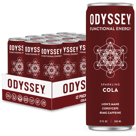 Cola - Odyssey Functional Energy (85mg) - Spiral Circle