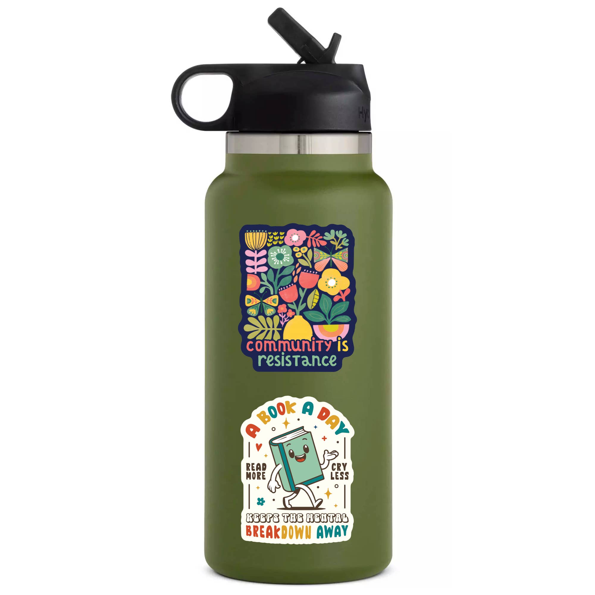 Community is Resistance Sticker - Spiral Circle