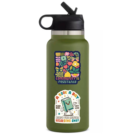 Community is Resistance Sticker - Spiral Circle