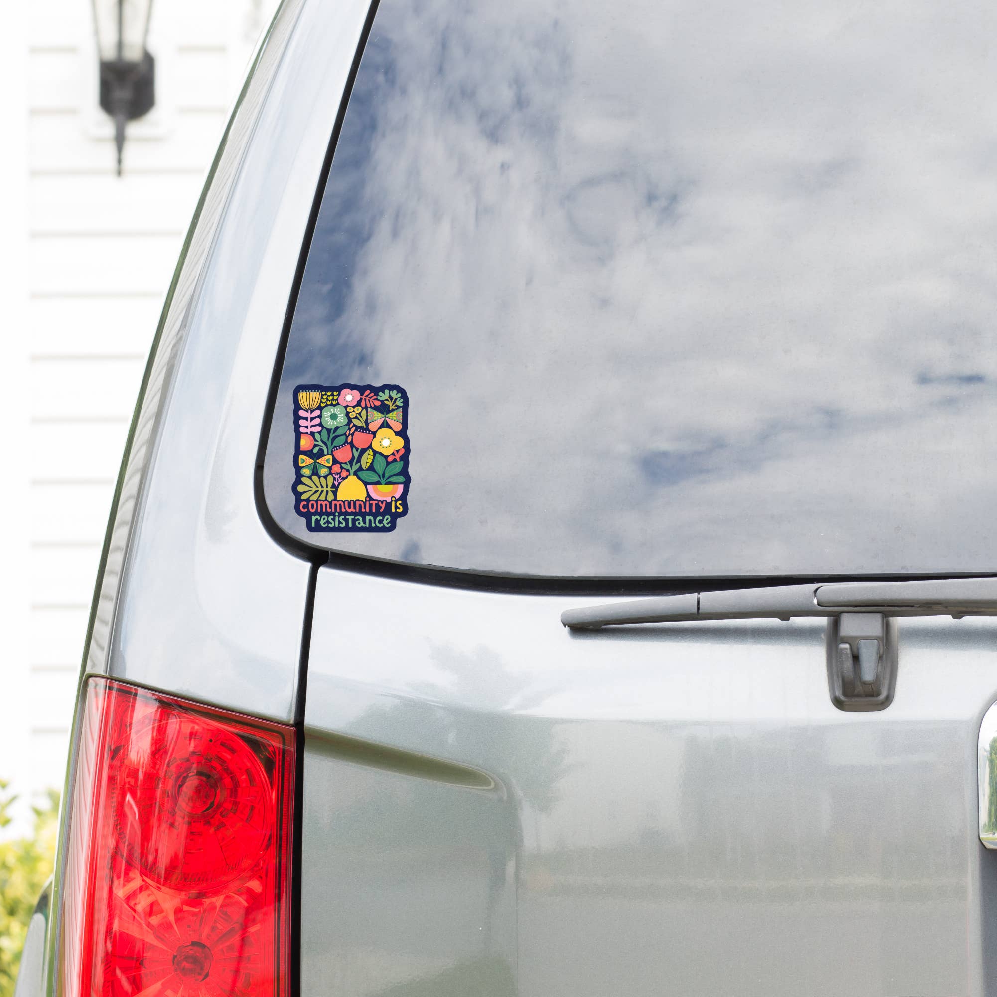 Community is Resistance Sticker - Spiral Circle