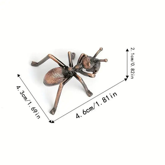 Copper Ant Incense Holder - Spiral Circle