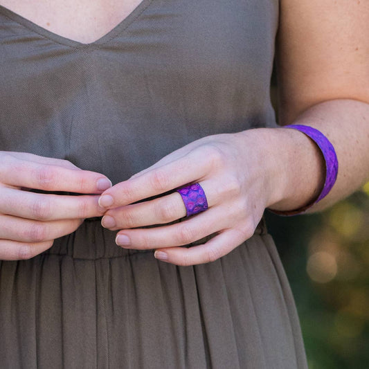 Copper Patina Rings | Assortment - Spiral Circle