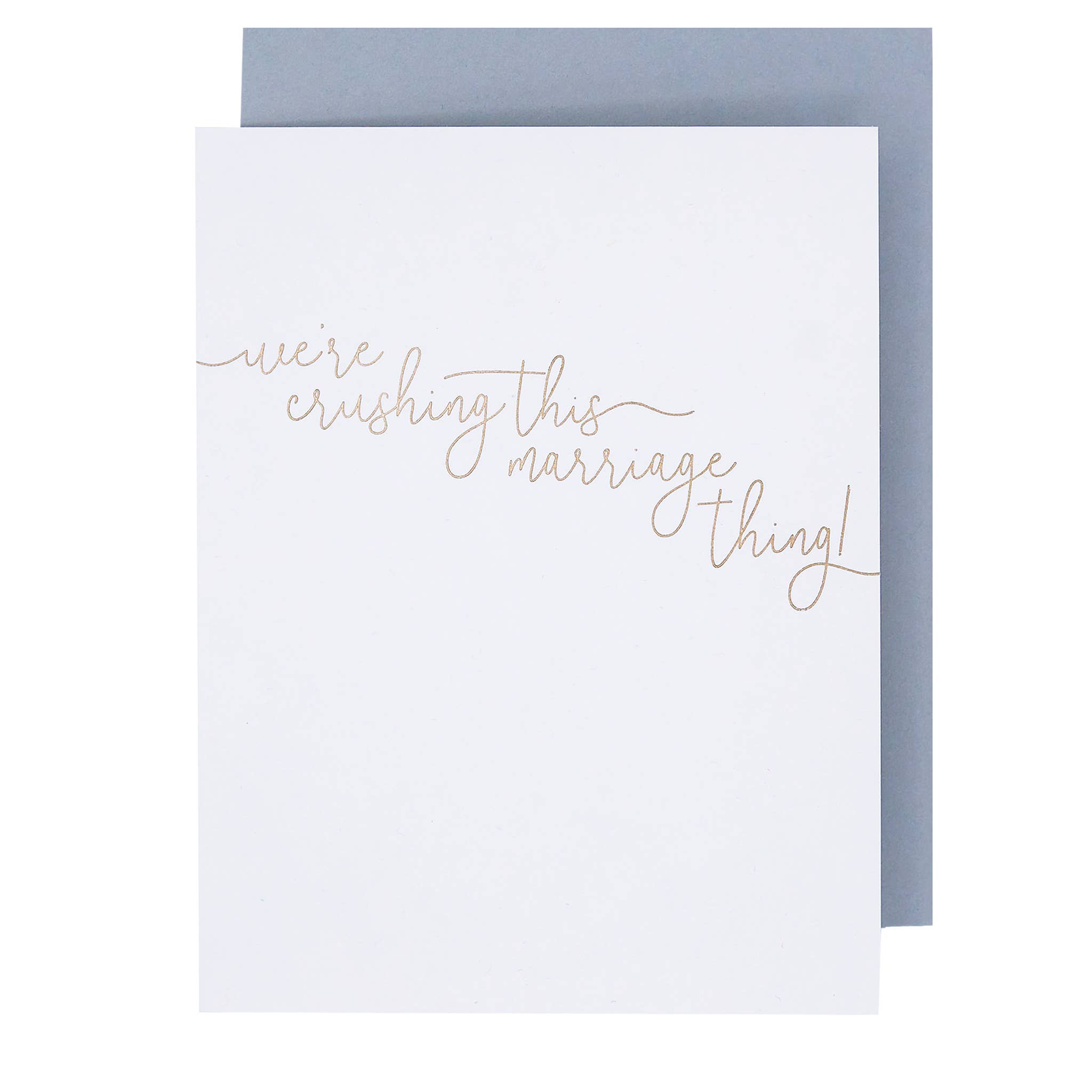 Crushing Marriage Anniversary Card - Spiral Circle