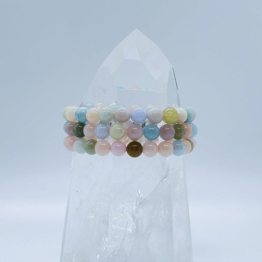 Crystal Bracelets, 6MM | - Spiral Circle