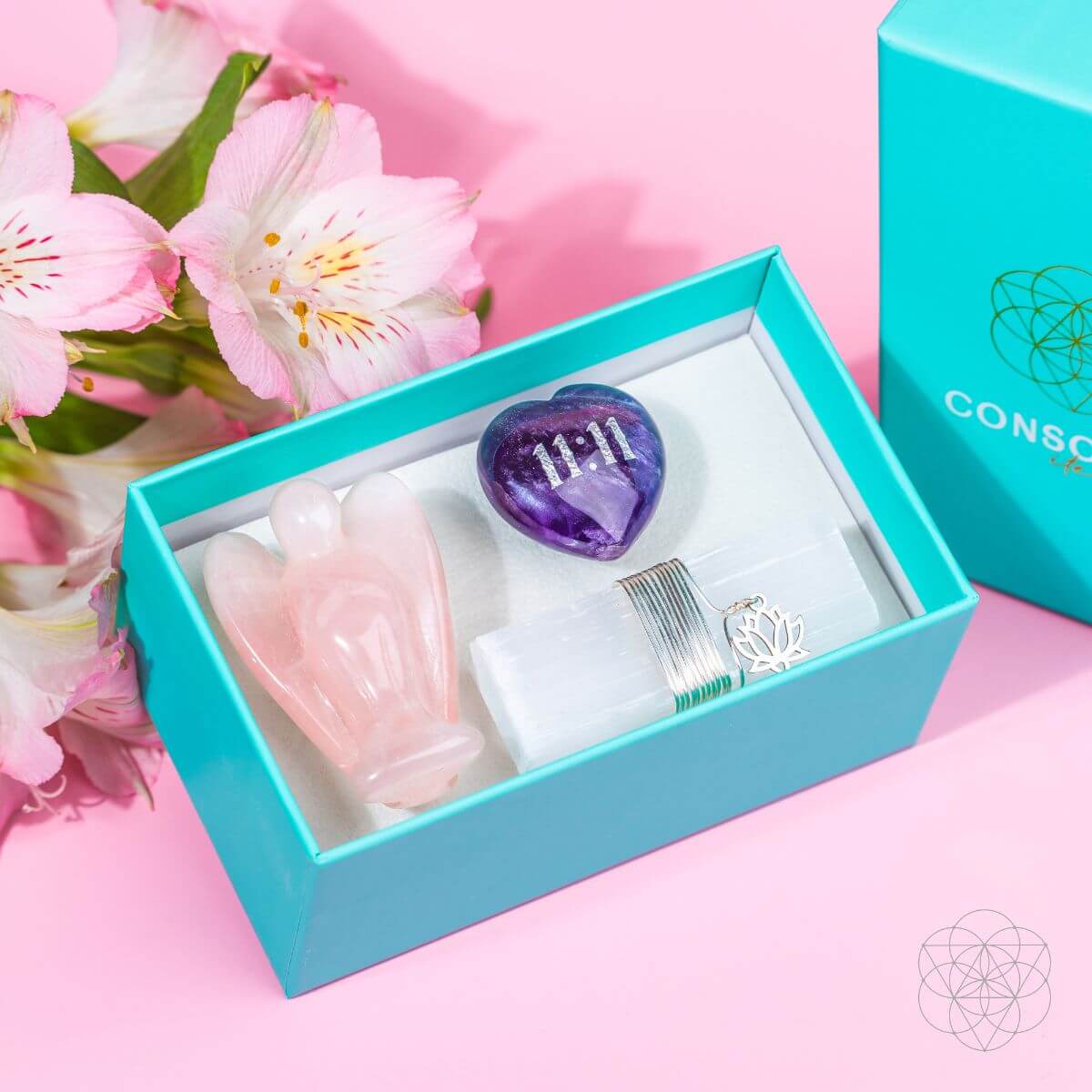 Crystal Car Accessory - Spiral Circle