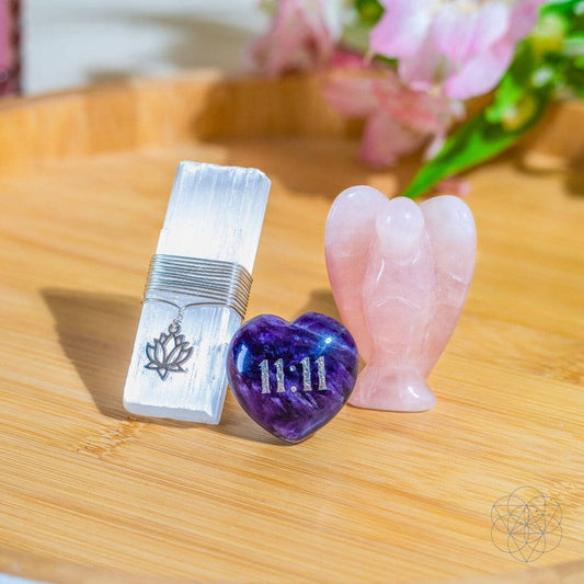 Crystal Car Accessory - Spiral Circle