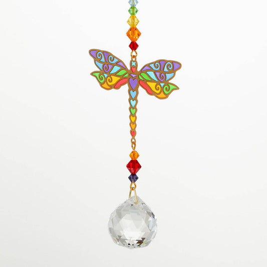 Crystal Dreams - Dragonfly - Spiral Circle