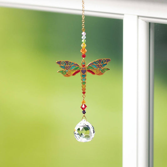 Crystal Dreams - Dragonfly - Spiral Circle