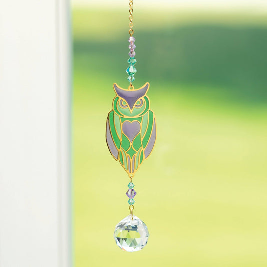 Crystal Dreams - Owl - Spiral Circle
