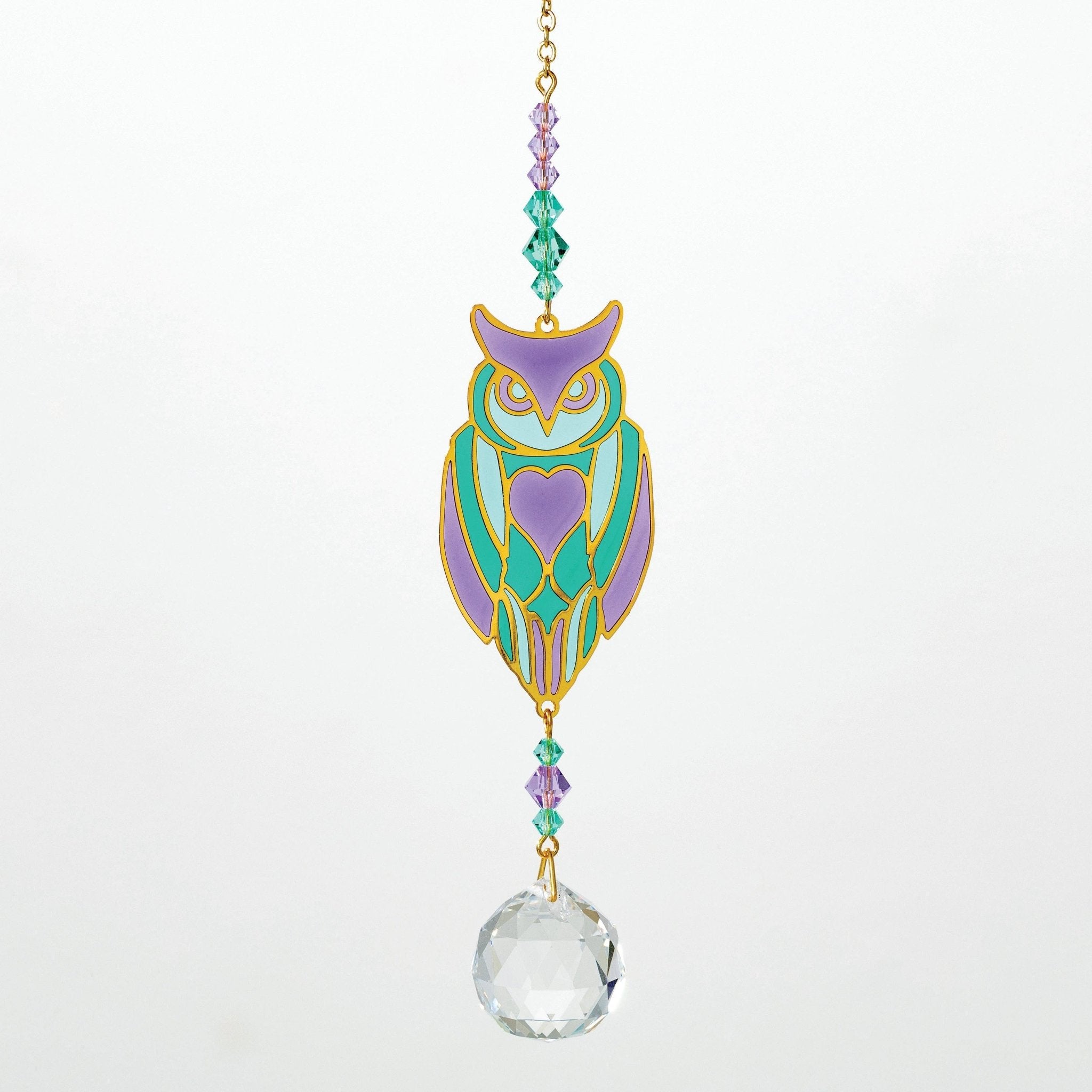 Crystal Dreams - Owl - Spiral Circle