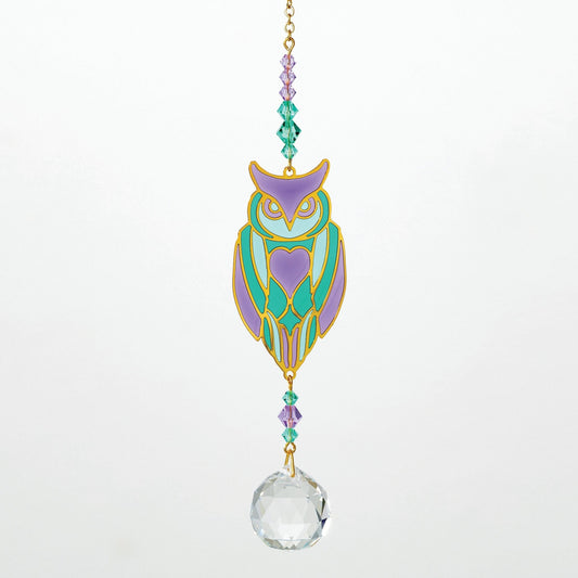 Crystal Dreams - Owl - Spiral Circle