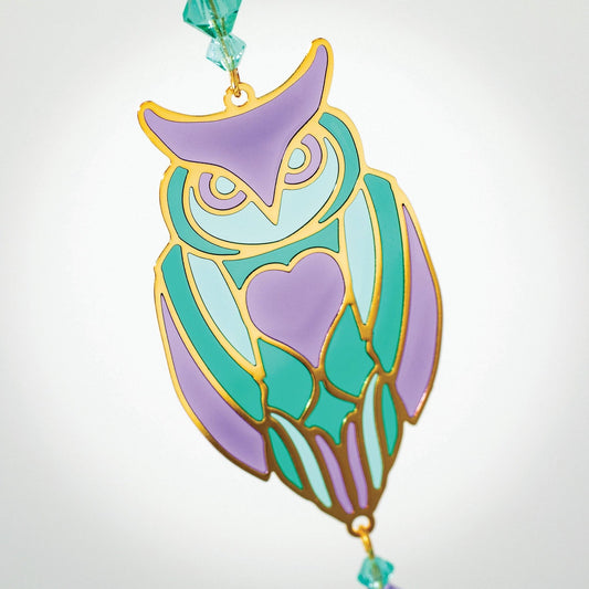 Crystal Dreams - Owl - Spiral Circle