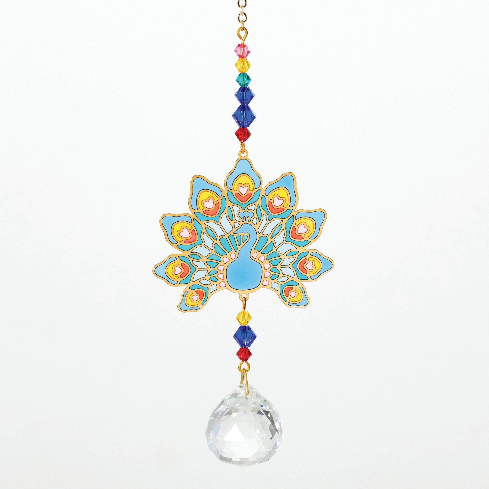 Crystal Dreams - Peacock - Spiral Circle