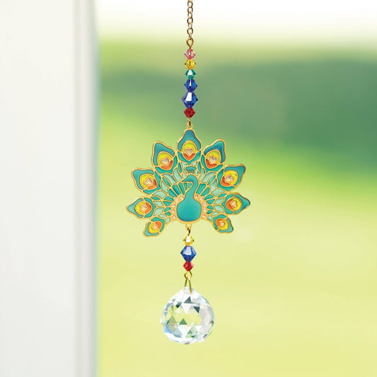Crystal Dreams - Peacock - Spiral Circle