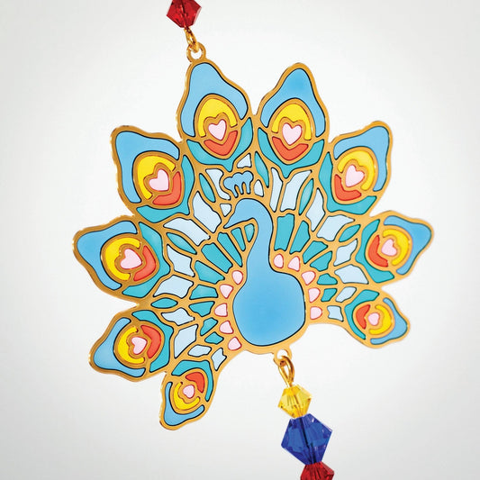 Crystal Dreams - Peacock - Spiral Circle