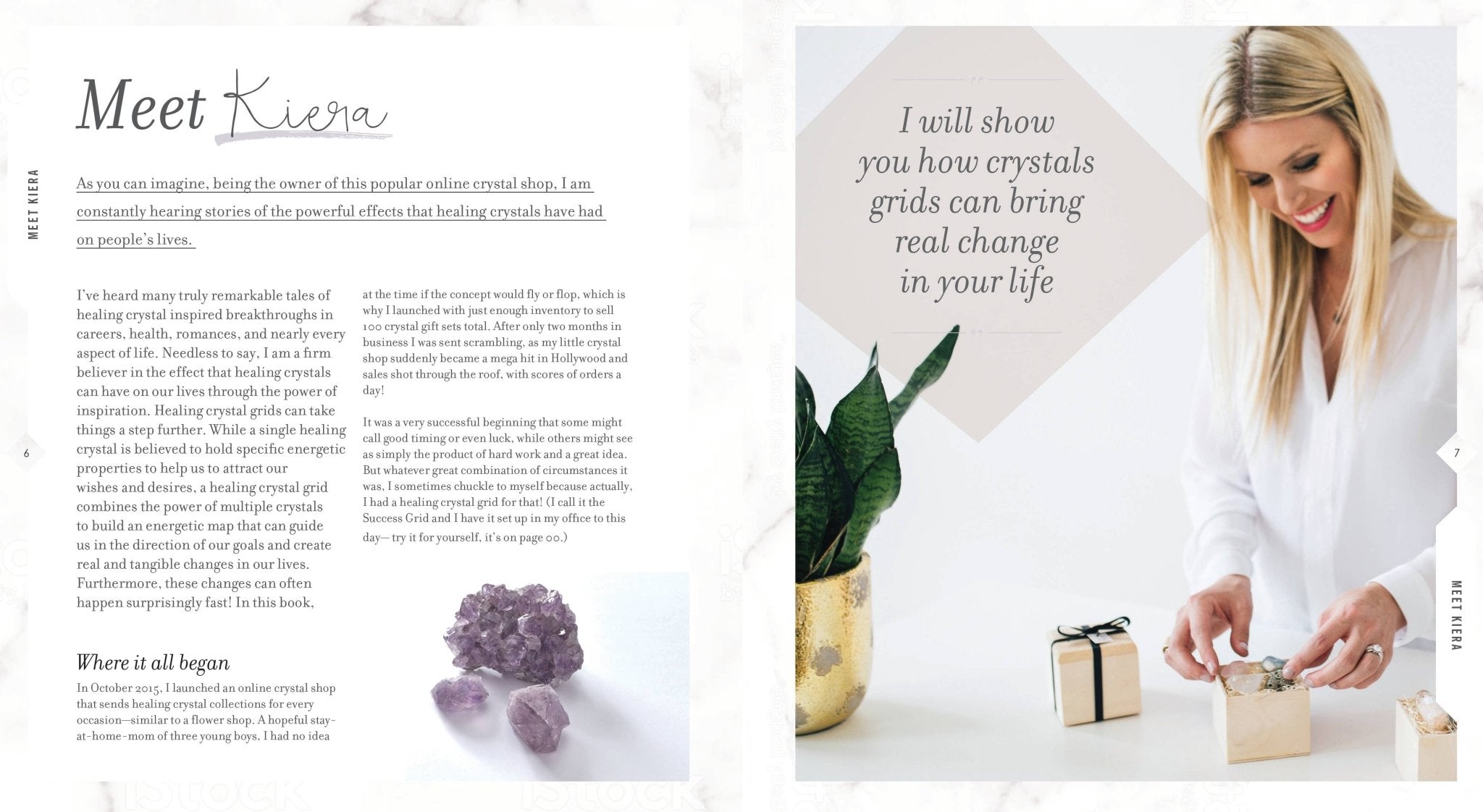 Crystal Gridwork: The Power of Crystals and Sacred Geometry - Spiral Circle