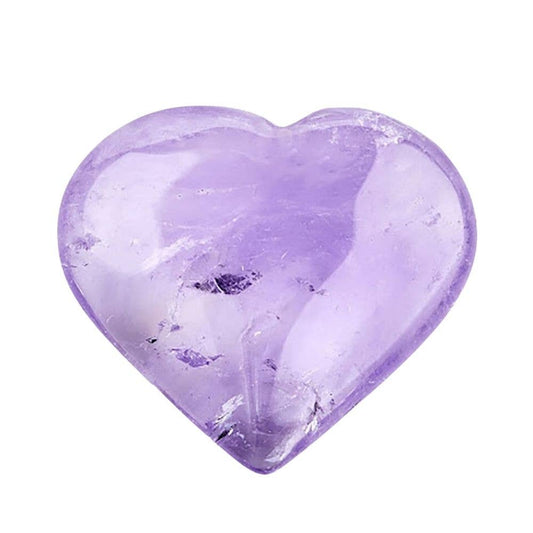 Crystal Heart - Amethyst - Spiral Circle